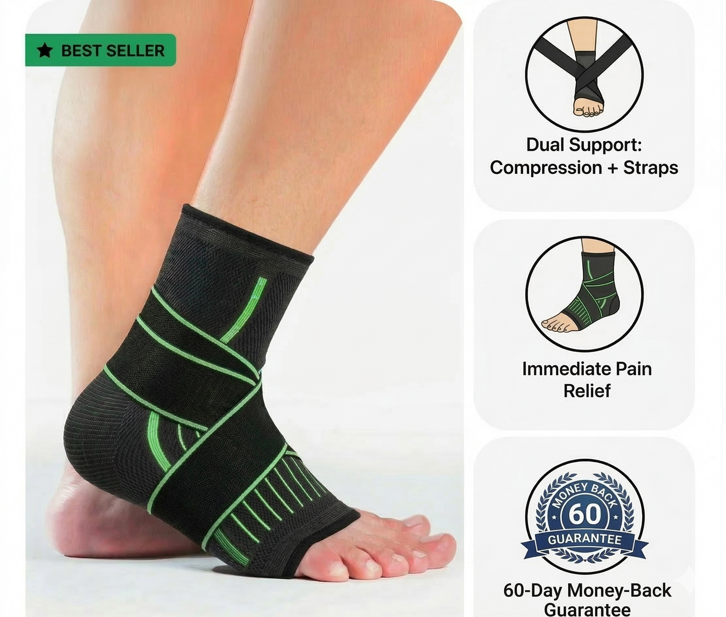 HeelHug Compression Sleeve